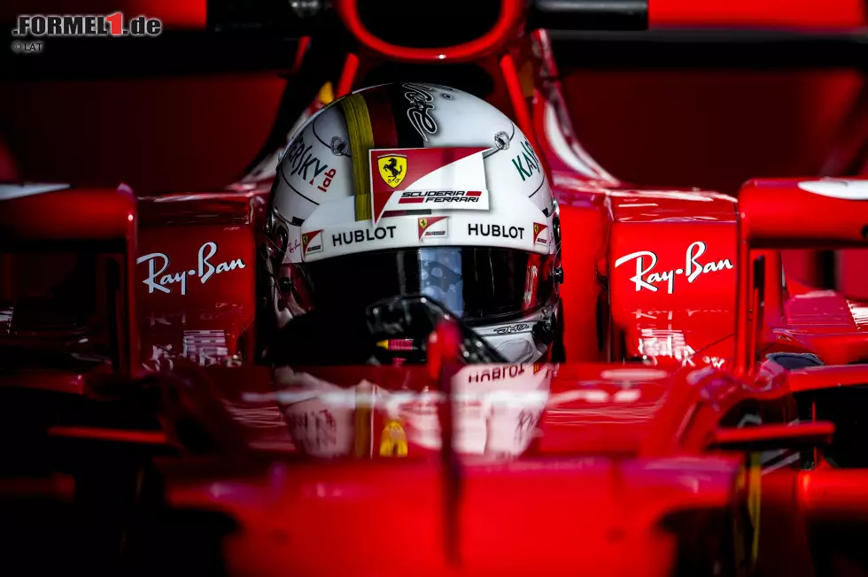 Foto zur News: Sebastian Vettel (Ferrari)