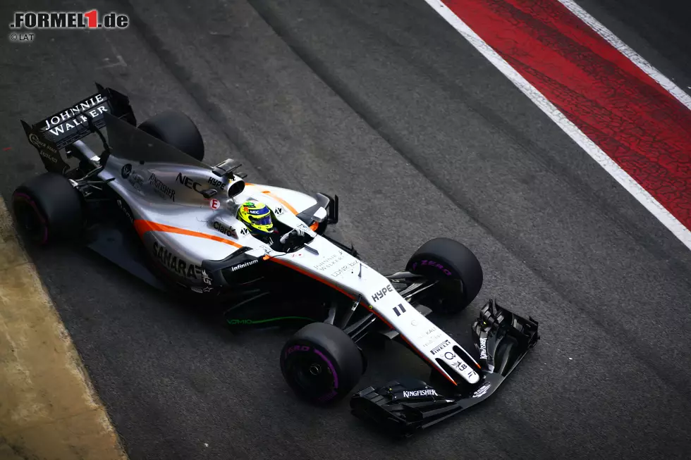 Foto zur News: Sergio Perez (Force India)