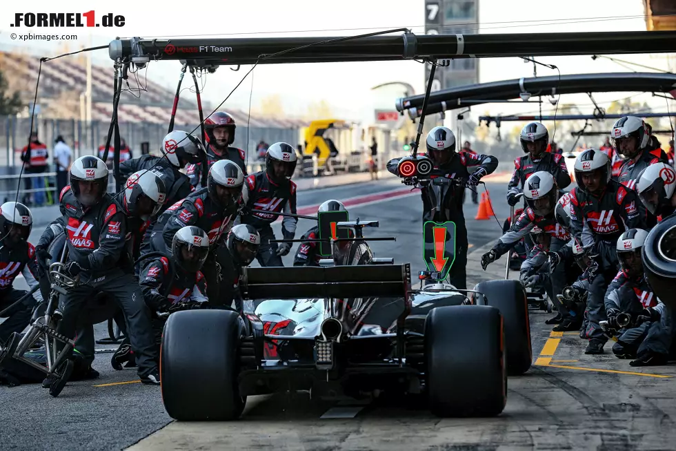 Foto zur News: Romain Grosjean (Haas)