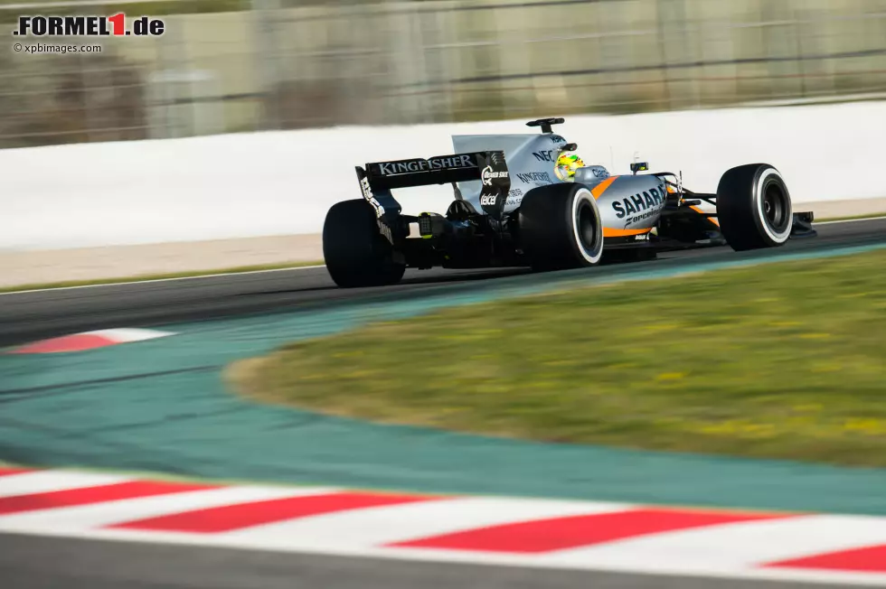 Foto zur News: Sergio Perez (Force India)