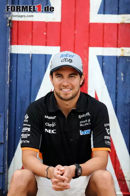 Foto zur News: Sergio Perez (Force India)