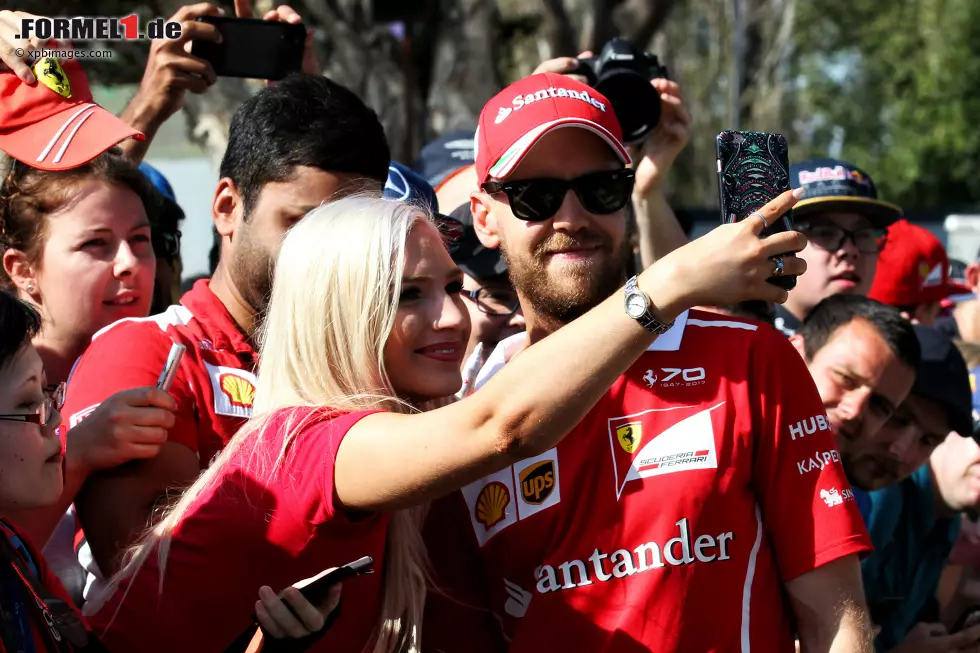 Foto zur News: Sebastian Vettel (Ferrari)