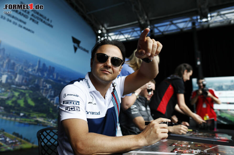 Foto zur News: Felipe Massa (Williams) und Stoffel Vandoorne (McLaren)
