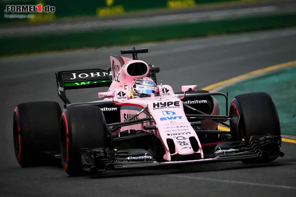 Foto zur News: Sergio Perez (Force India)