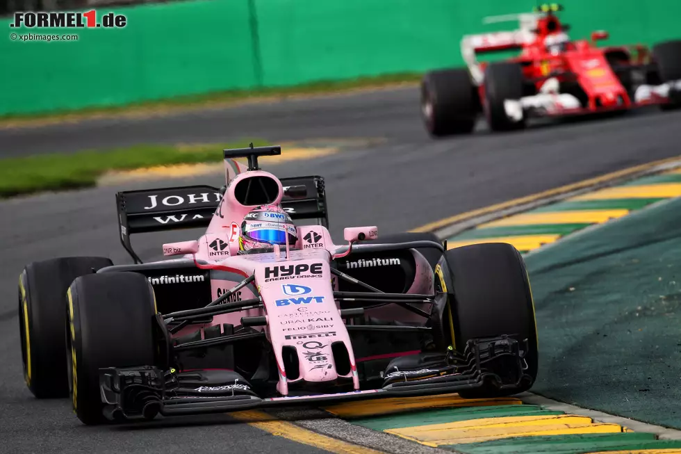 Foto zur News: Sergio Perez (Force India)