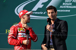 Foto zur News: Sebastian Vettel (Ferrari) und Mark Webber
