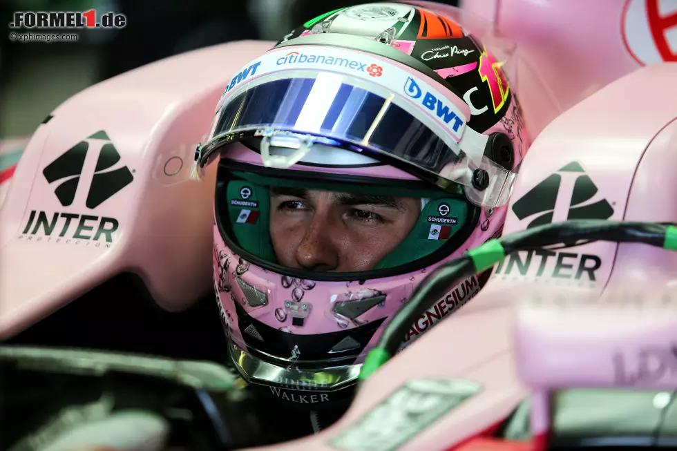 Foto zur News: Sergio Perez (Force India)