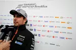 Foto zur News: Sergio Perez (Force India)