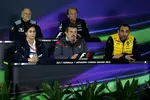 Foto zur News: Franz Tost, Monisha Kaltenborn und Cyril Abiteboul