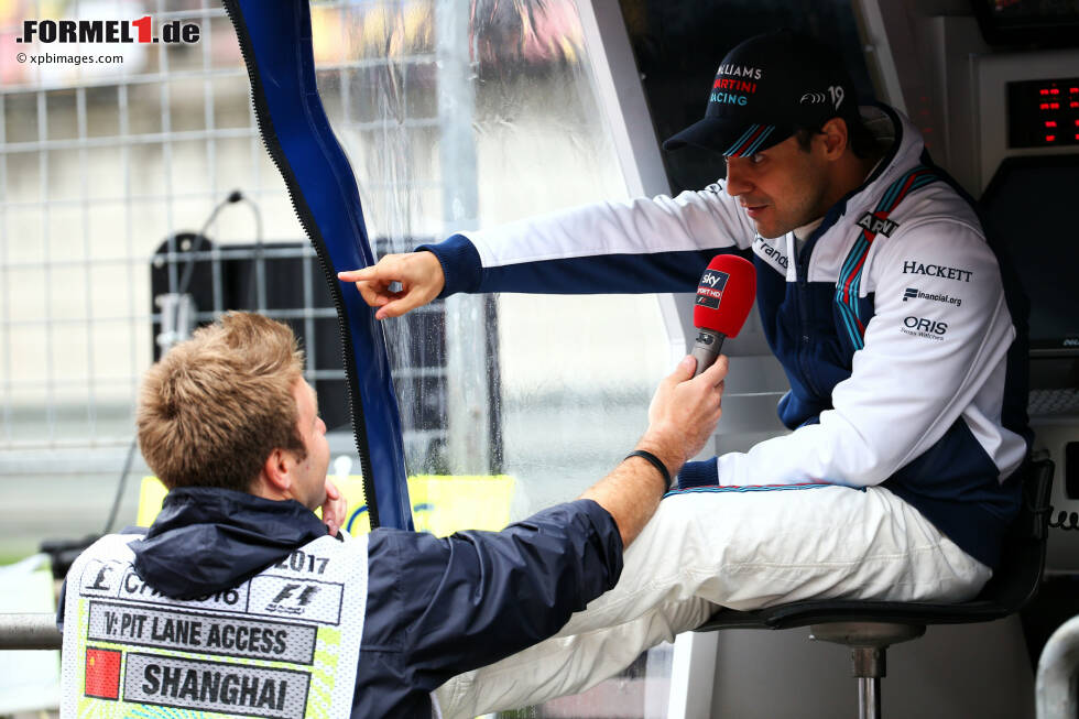Foto zur News: Felipe Massa (Williams) und Davide Valsecchi