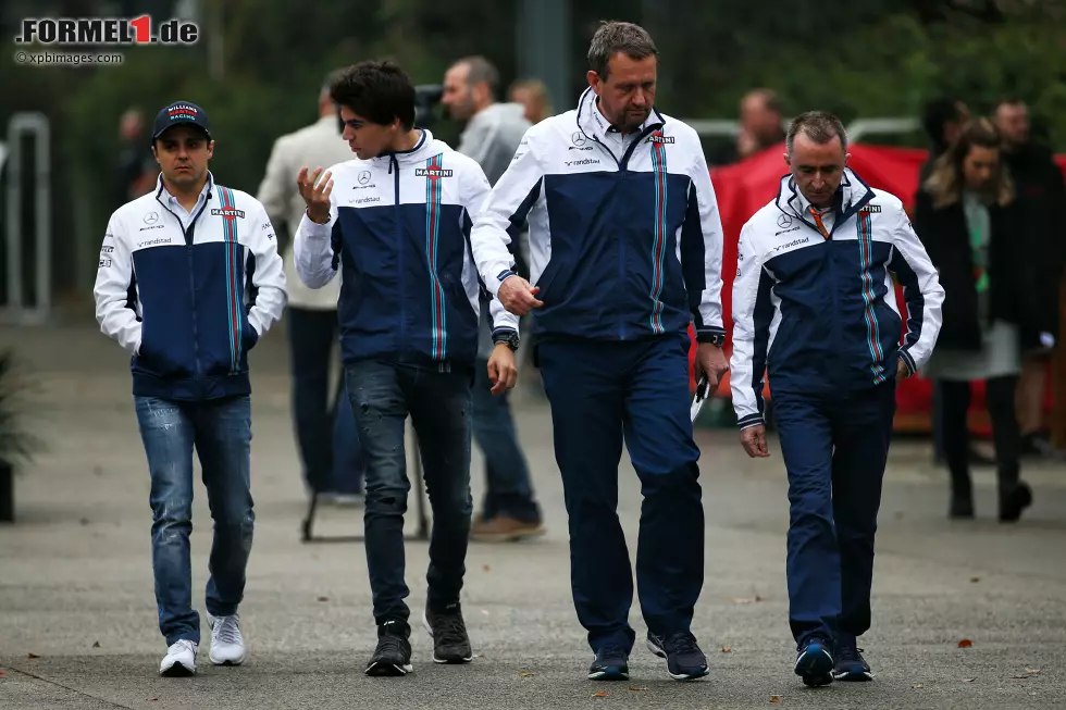 Foto zur News: Felipe Massa (Williams) und Lance Stroll (Williams)