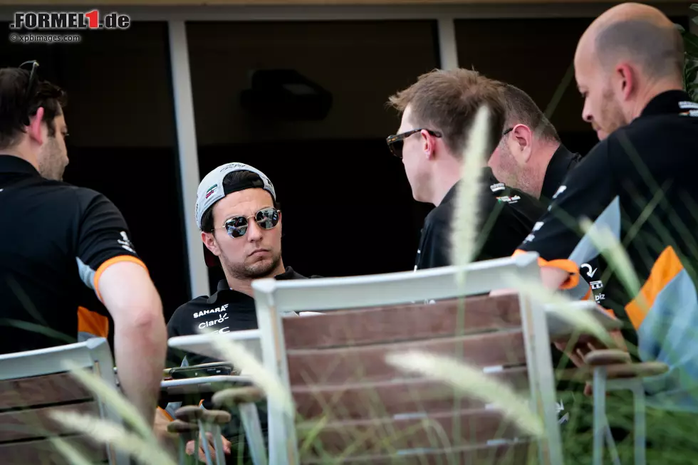 Foto zur News: Sergio Perez (Force India)