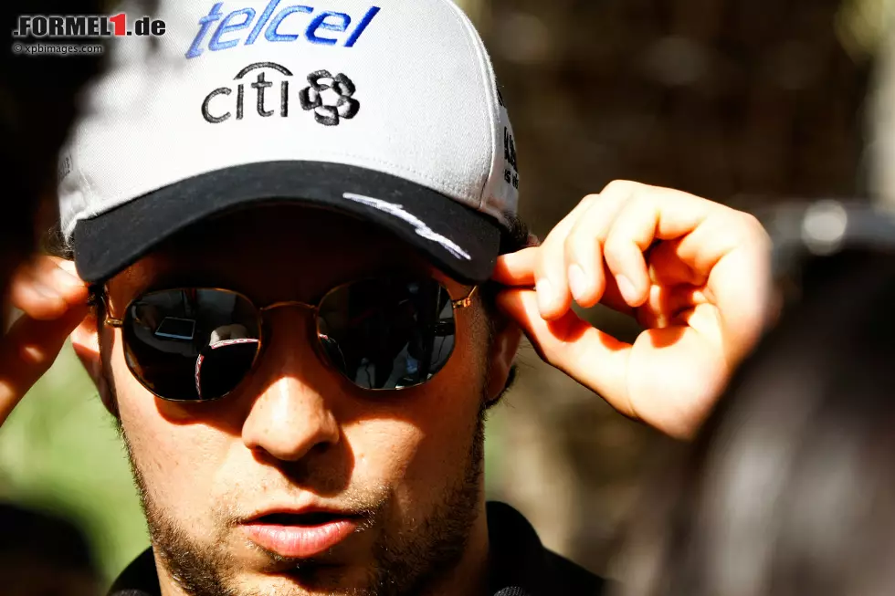 Foto zur News: Sergio Perez (Force India)