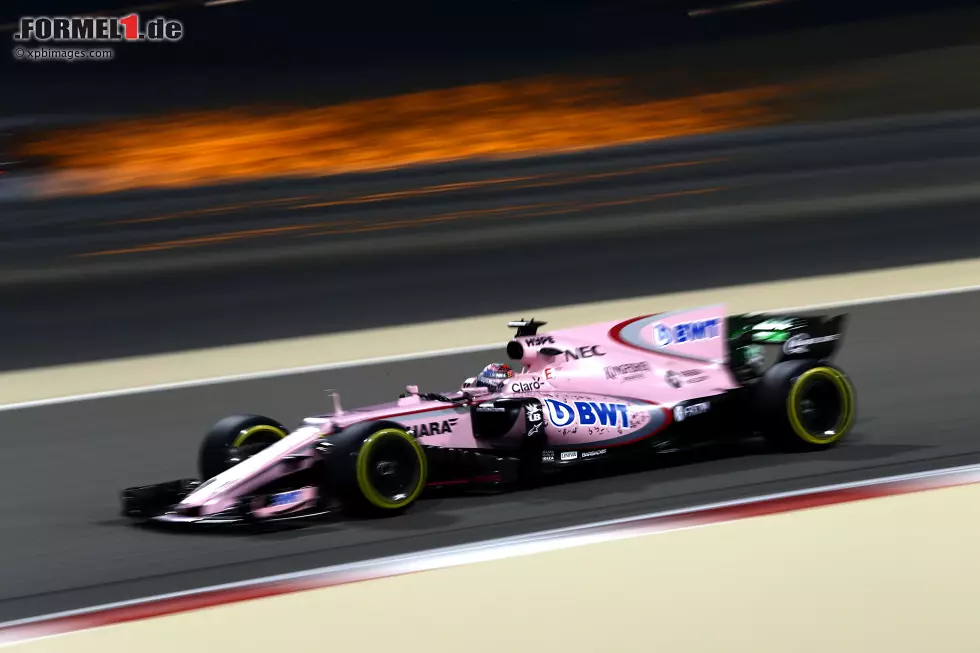 Foto zur News: Sergio Perez (Force India)