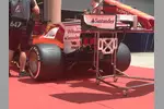 Foto zur News: Ferrari SF70H: In Bahrain gibt es Gerüchte über einen flexiblen Unterboden