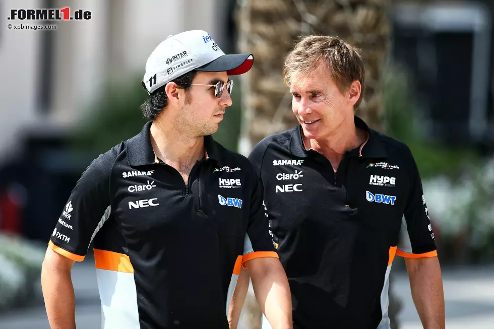 Foto zur News: Sergio Perez (Force India)