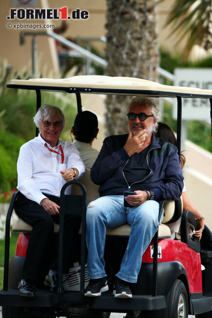 Foto zur News: Bernie Ecclestone und Flavio Briatore
