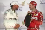 Gallerie: Lewis Hamilton (Mercedes) und Sebastian Vettel (Ferrari)