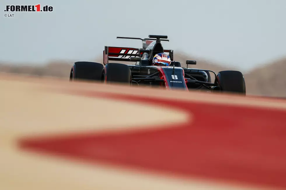 Foto zur News: Romain Grosjean (Haas)