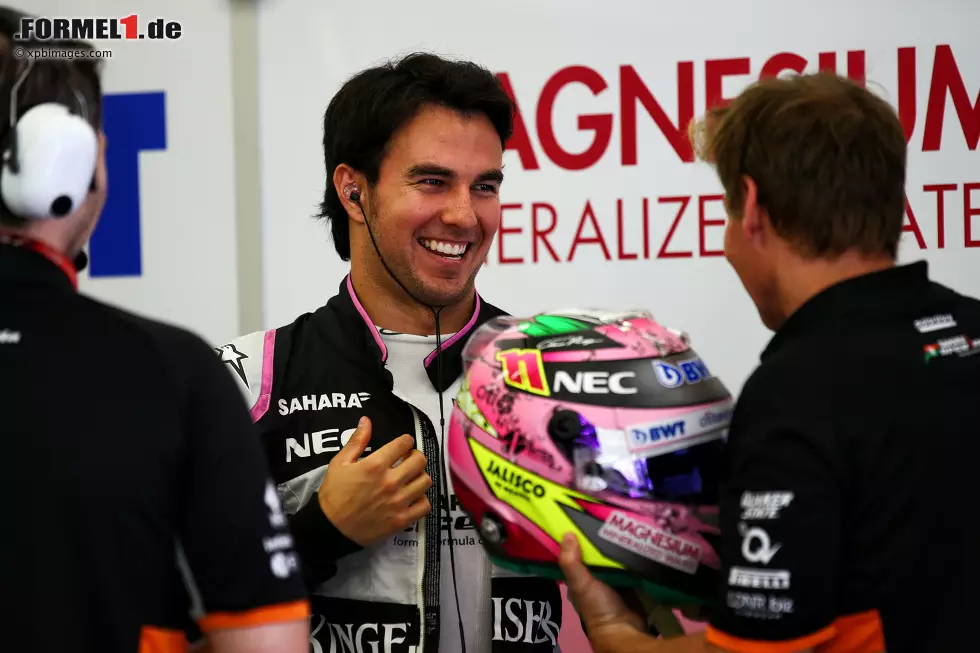 Foto zur News: Sergio Perez (Force India)