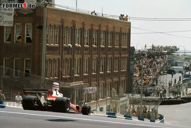 Foto zur News: Der enge und rund 3,2 Kilometer lange Stadtkurs in Long Beach war von 1976 bis 1983 als West-US-Grand-Prix Teil des Formel-1-Kalenders - zusammen mit einer Ost-Ausgabe in Watkins Glen, wo schwere Unfälle die Zukunft infrage gestellt hatten. Wir blicken auf die sonnigsten Erinnerungen an das Gastspiel in Kalifornien ...