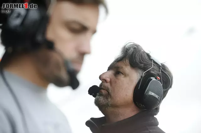 Foto zur News: Fernando Alonso (McLaren) und Michael Andretti