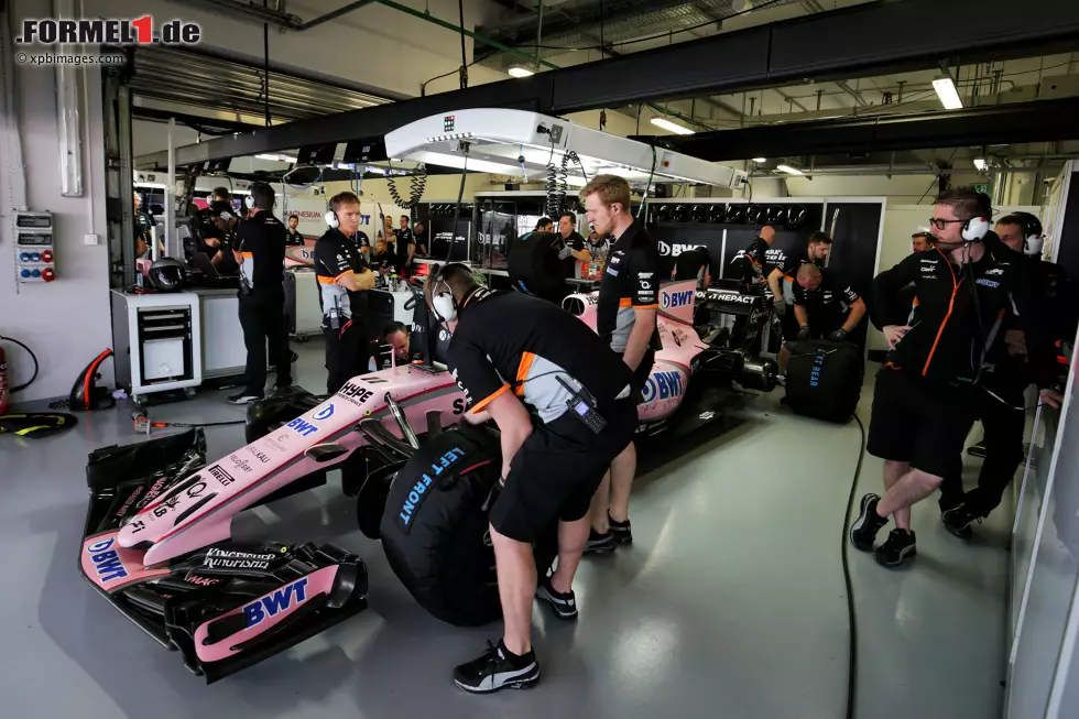 Foto zur News: Sergio Perez (Force India)