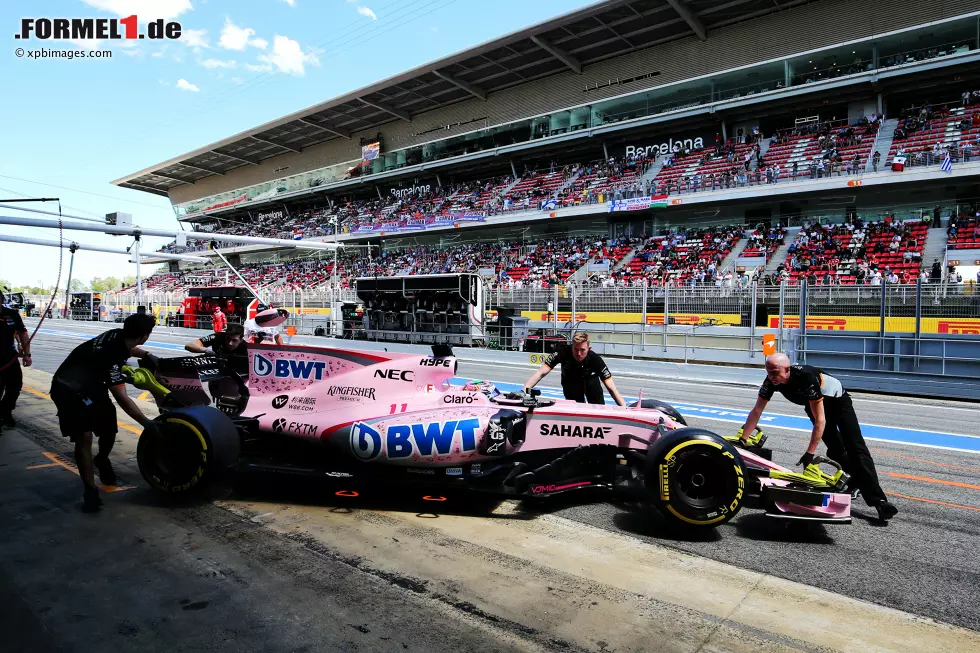 Foto zur News: Sergio Perez (Force India)