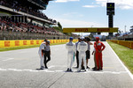 Foto zur News: Fernando Alonso (McLaren), Valtteri Bottas (Mercedes), Lewis Hamilton (Mercedes) und Sebastian Vettel (Ferrari)
