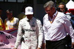 Foto zur News: Lewis Hamilton (Mercedes) und Ross Brawn
