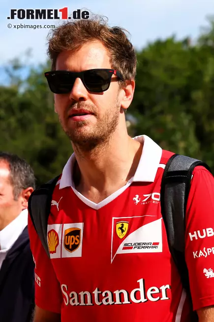 Foto zur News: Sebastian Vettel (Ferrari)