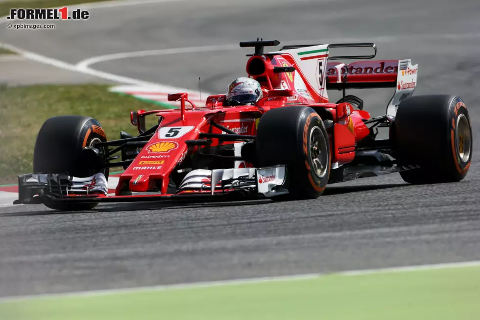 Foto zur News: Sebastian Vettel (Ferrari)