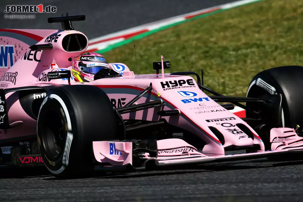 Foto zur News: Sergio Perez (Force India)