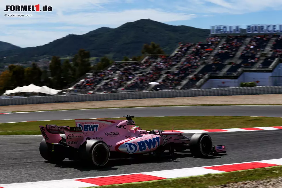 Foto zur News: Sergio Perez (Force India)