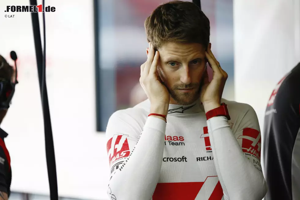 Foto zur News: Romain Grosjean (Haas)