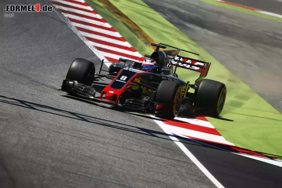 Foto zur News: Romain Grosjean (Haas)