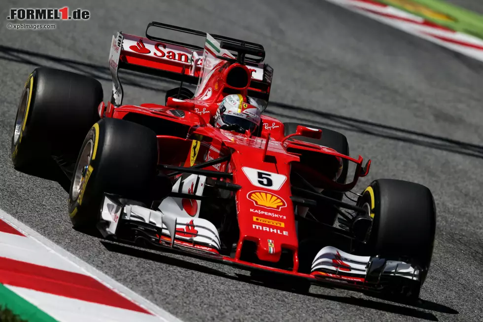 Foto zur News: Sebastian Vettel (Ferrari)