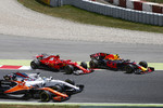 Foto zur News: Kimi Räikkönen (Ferrari), Max Verstappen (Red Bull) und Felipe Massa (Williams)