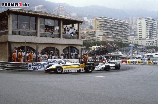 Foto zur News: Lange sah in Monaco 1982 alles nach einem Renault-Sieg aus, doch am Ende überschlugen sich die Ereignisse. Jetzt das legendäre Wochenende Revue passieren lassen und durchklicken!