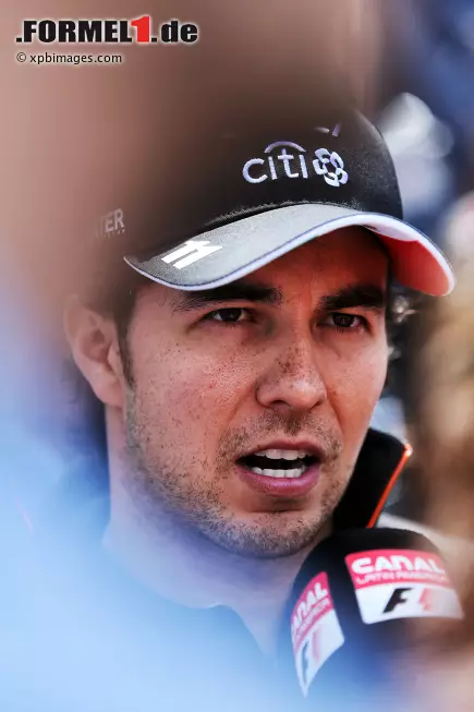 Foto zur News: Sergio Perez (Force India)