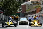 Foto zur News: Alain Prost und Nico Hülkenberg (Renault)