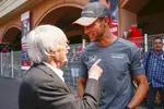 Foto zur News: Bernie Ecclestone und Jenson Button (McLaren)