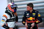 Foto zur News: Jenson Button (McLaren) und Max Verstappen (Red Bull)