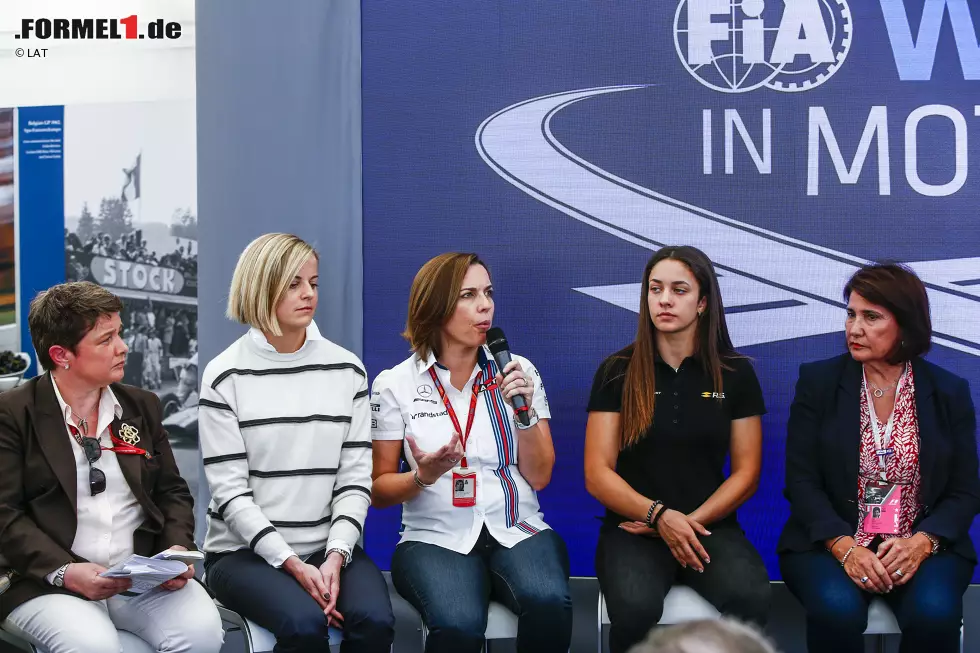 Foto zur News: Susie Wolff und Claire Williams