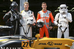 Foto zur News: Nico Hülkenberg (Renault) und Jolyon Palmer (Renault)