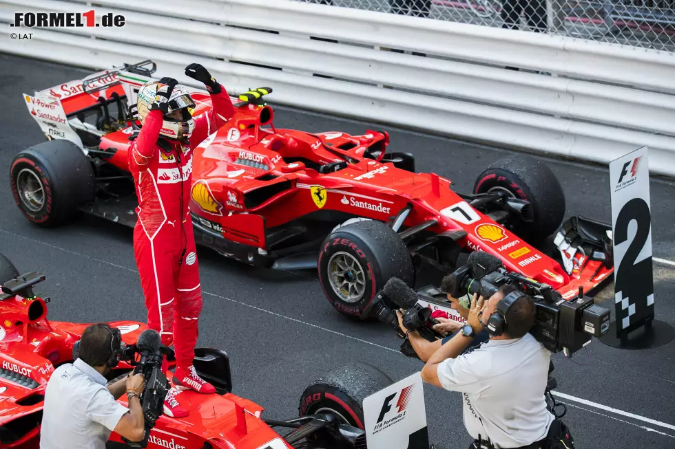 Foto zur News: Sebastian Vettel (Ferrari)