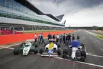 Foto zur News: Antonio Pizzonia, Felipe Massa, Paul di Resta, Riccardo Patrese, Nigel Mansell, Lance Stroll, Nico Rosberg, David Coulthard, Alexander Wurz, Karun Chandhok und Pastor Maldonado