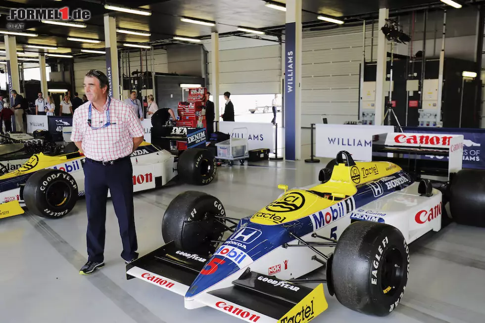 Foto zur News: Nigel Mansell