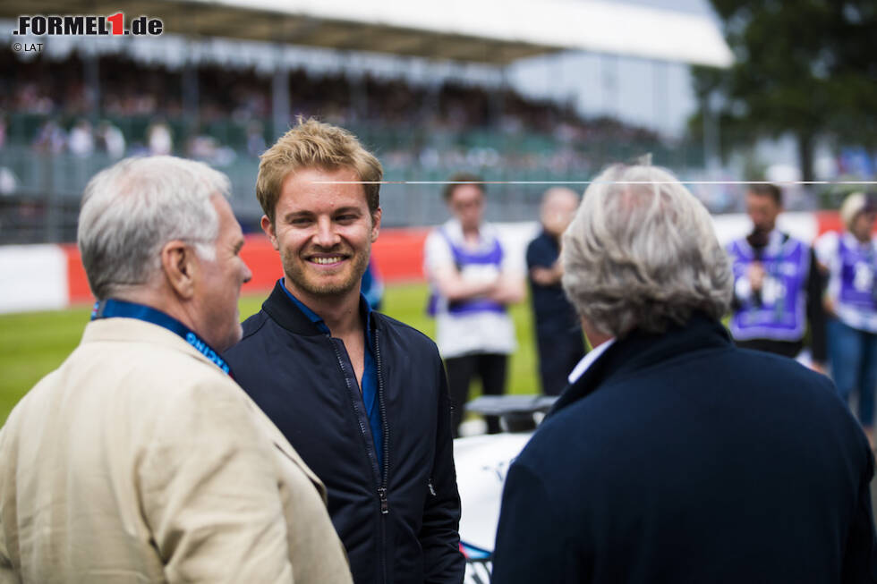 Foto zur News: Nico Rosberg und Patrick Head