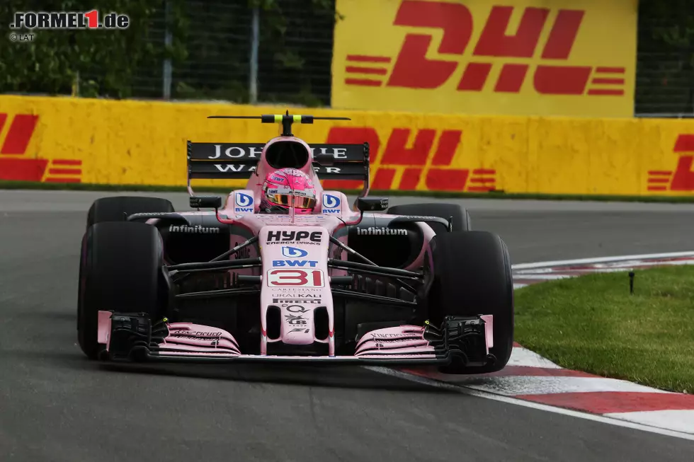 Foto zur News: Esteban Ocon (Force India)